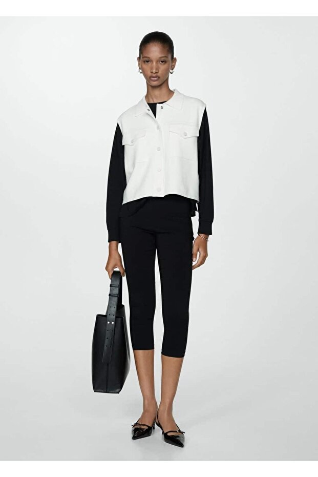 Cepli triko yelek - 2