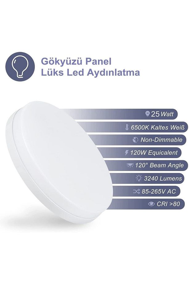 Lüks Yuvarlak Avize 25watt-30cm X 30cm Lüks Led Aydınlatma, Lüks Yuvarlak Koridor-hol Avize - 3