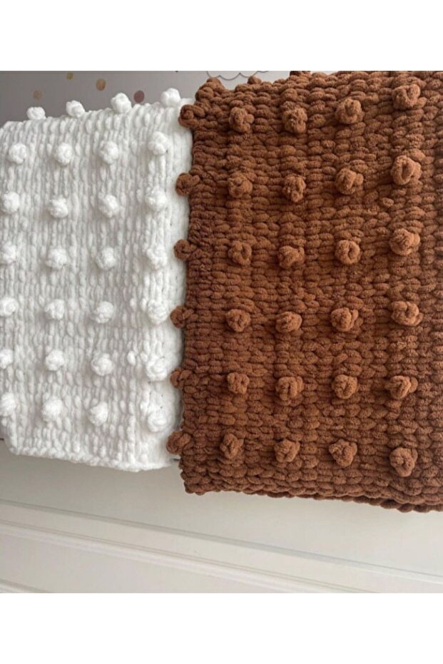 بطانية منقوشة برعم - 2