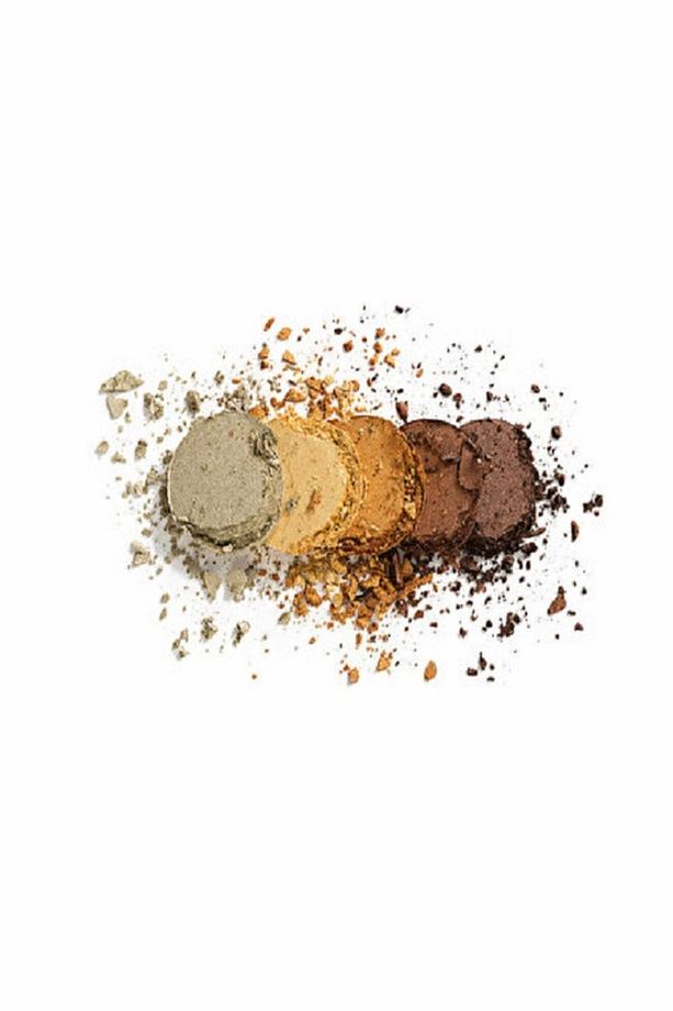 Mat & Işıltılı Göz Farı Paleti  - Color Eyeshadow Palette - 004 Golden Caramel - 8690604051571 - 2
