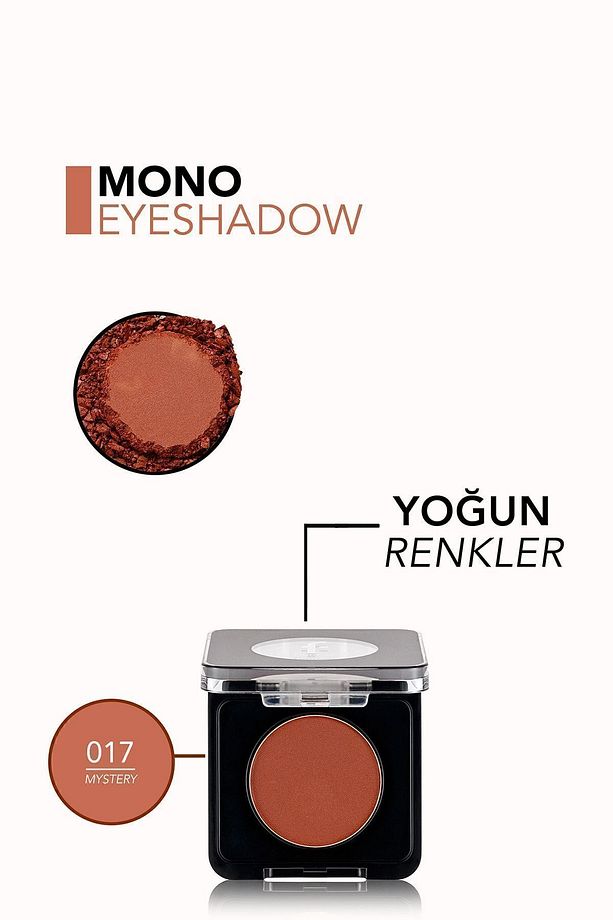 Mono Yüksek Pigmentli & Mat Bitişli Kompakt Göz Farı - 6