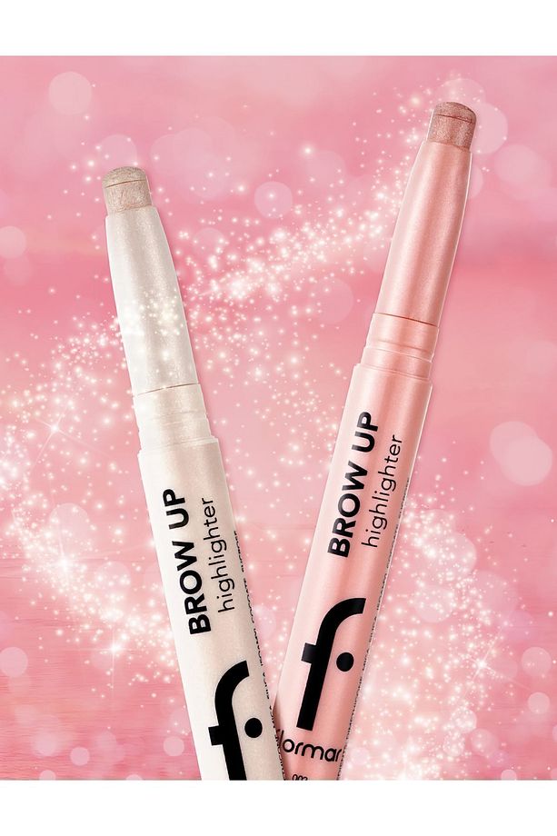 Asansörlü Aydınlatıcı Kaş Kalemi Gümüş -brow Up Highlighter Pencil-001 Diamond-8682536072434 - 8