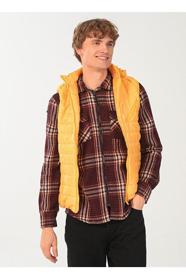 Yelek, Xl, Sarı - 2