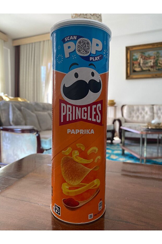 Paprika 165 gram - Pringles Paprika 165 Grams - 3