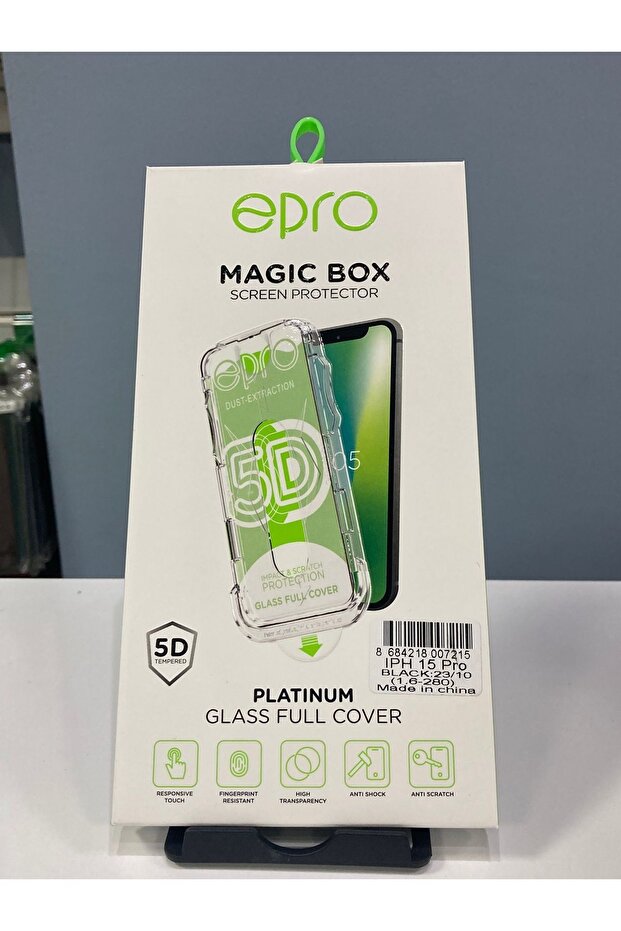 MAGİC BOX KIRILMAZ CAM 5D İPHONE 15 PRO