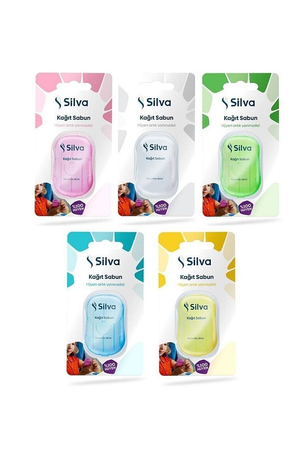Kağıt Sabun 20 Yapraklı 5'li Paket - 1
