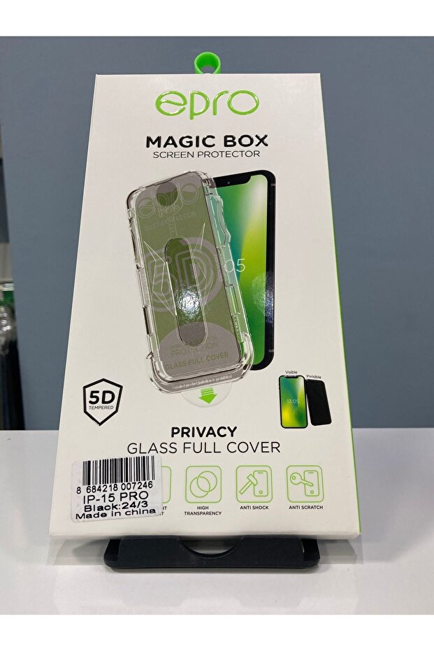 MAGİC BOX HAYALET KIRILMAZ CAM 5D İPHONE 15 PRO - 1