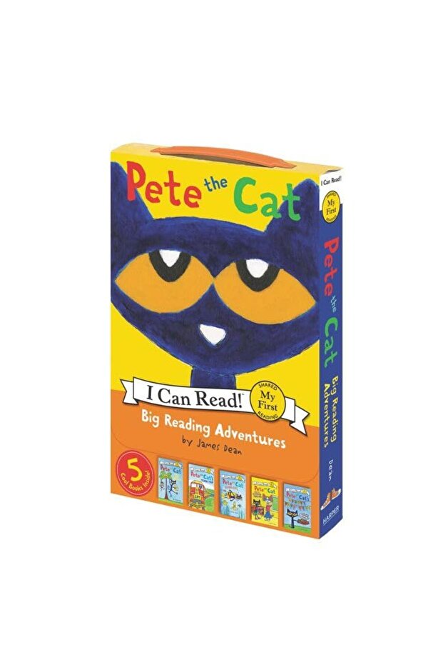 Pete The Cat Big Reading Adventures Box Set 5 Farout Books In 1 Box