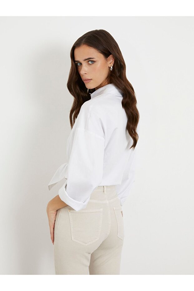 LS DEA BOWED SHIRT - 1