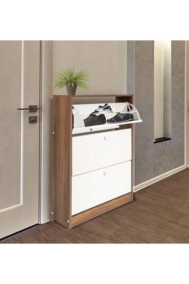 Marka 3 Katlı Modern Ayakkabılık - 2