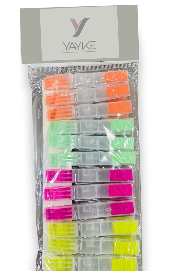 Silicone Clothespin, Non-Marking Clothespin 12 Pieces