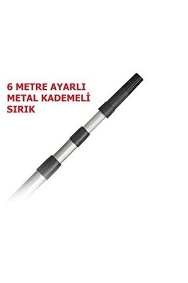 Telescopic Extension Metal Handle 6 Meters Adjustable Rod