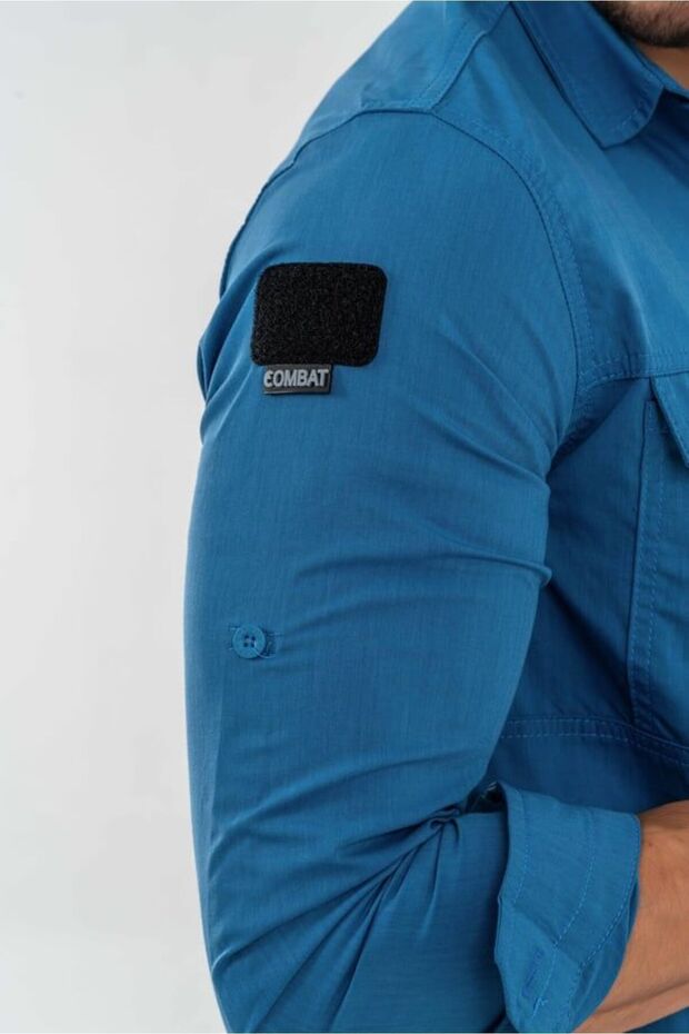 Tactical Gömlek Cepli (MAVİ) 424 - 4