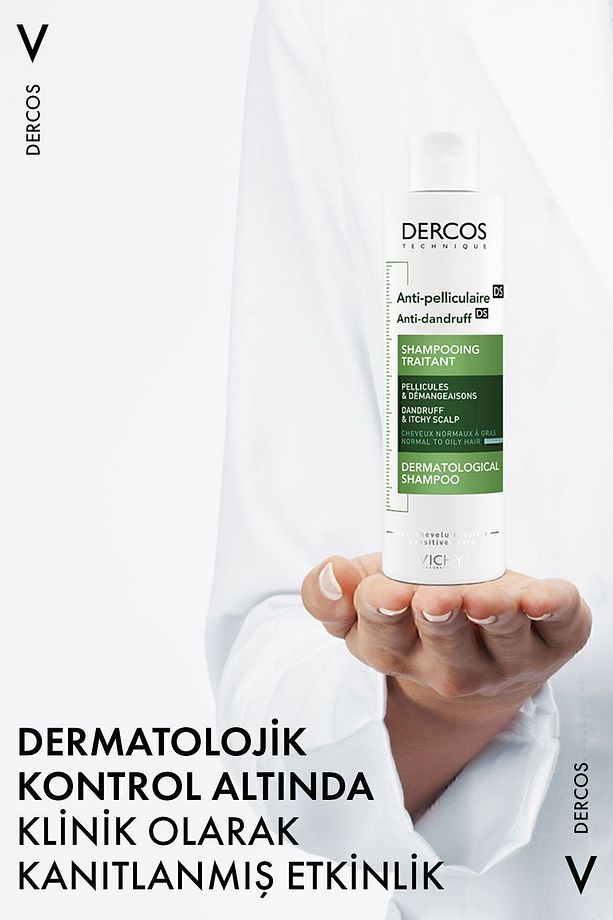 Dercos Normal/yağlı Saçlar Için Kepek Karşıtı Saç Bakım Şampuanı 200 ml - 5
