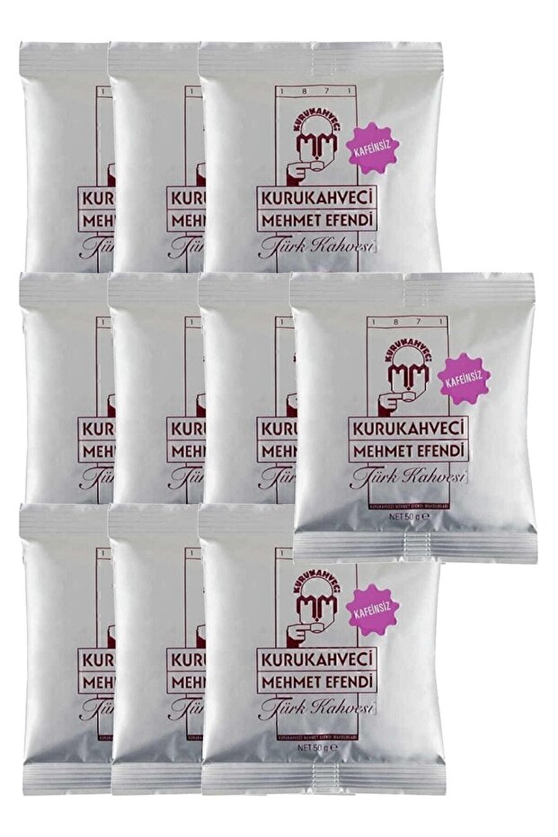Non-Cafe Turkish Coffee 50 G Foil Packaging X 10 Pieces8690627421009
