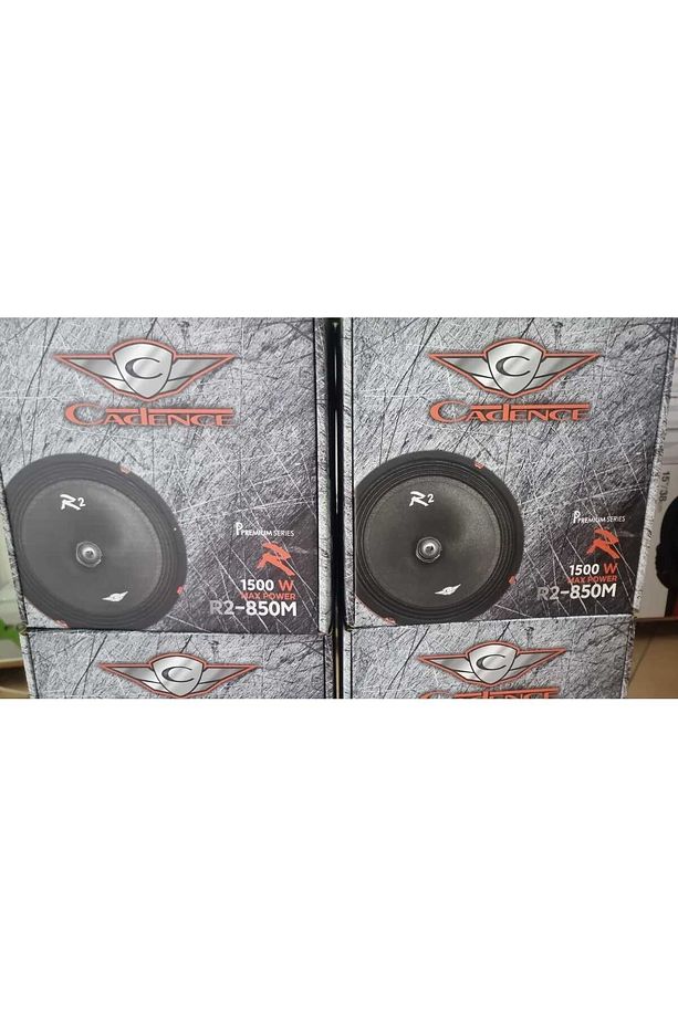 Cadence R2-850M 20 cm Midrange 1500W 120 Rms kurşun göbek 20 cm - 3