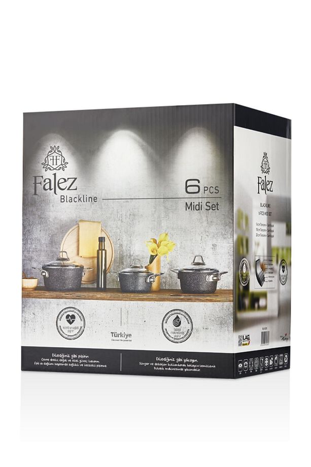 Black Lıne 6 Parça Mıdı Set - 7