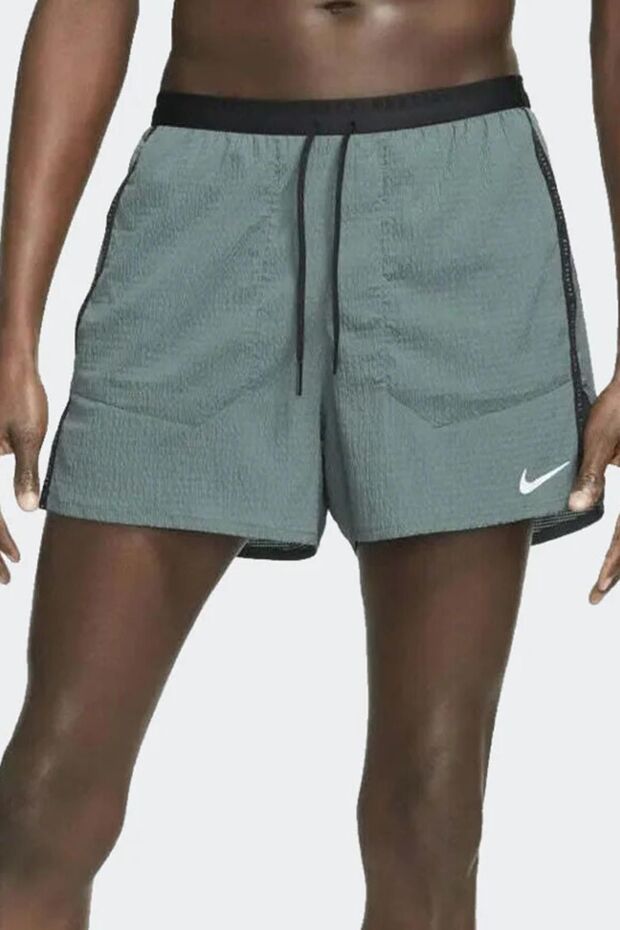 Flex Stride Run Division 2 In 1 Running Shorts Ikisi Bir Arada Taytlı Şort Yeşil - 1