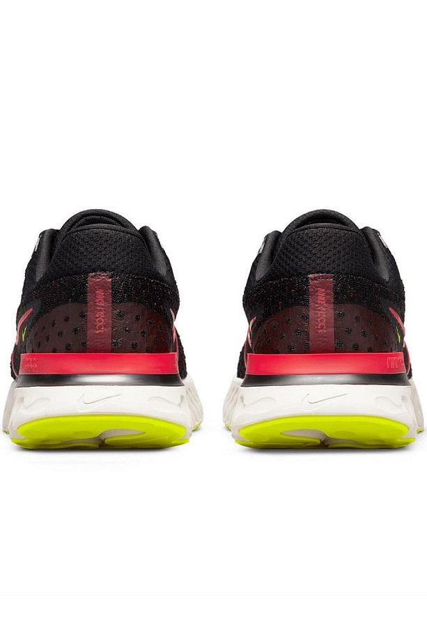 İnfinity React Run Flyknit 3 Running Shoes Black Yürüyüş Koşu Ayakkabısı Siyah - 7