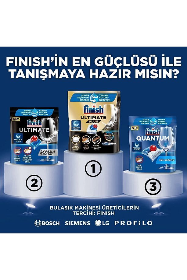 Quantum Özel Seri Bulaşık Makinesi Deterjanı  Kapsül Tablet  200 Adet (100 x 2'li) - 6