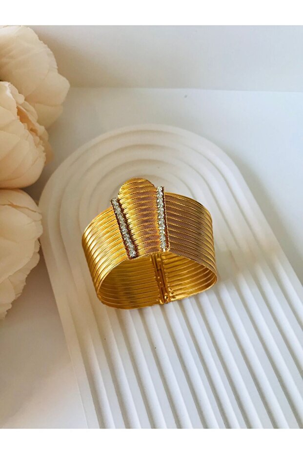 Trabzon hasırı kelepçe model bileklik - 2