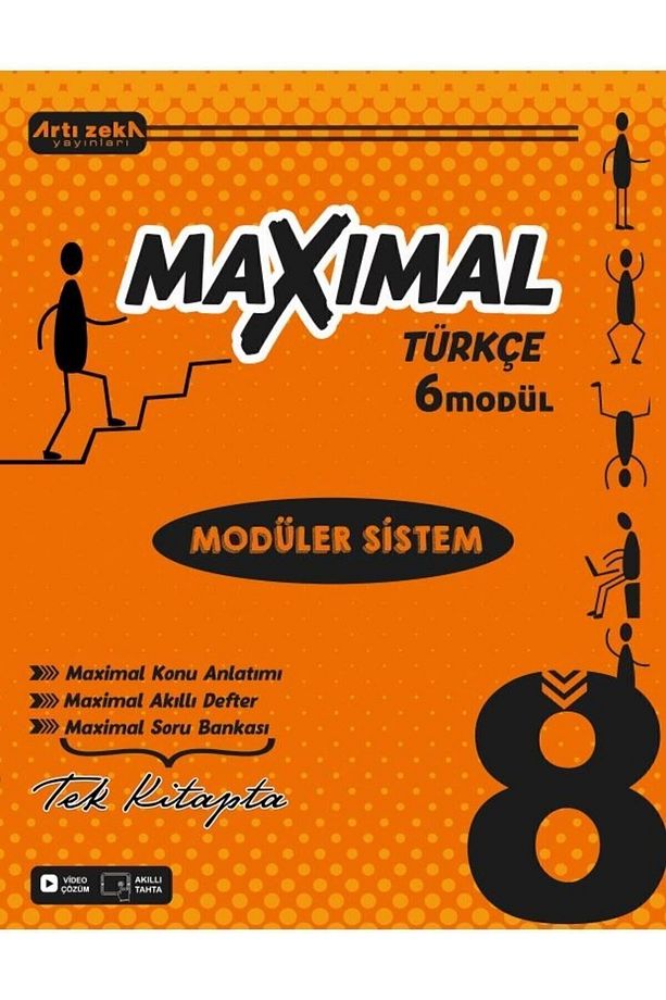 2024 Baskı 8 Sınıf Maxımal Türkçe Modüler Sistem Seti (6 MODÜL) - 1