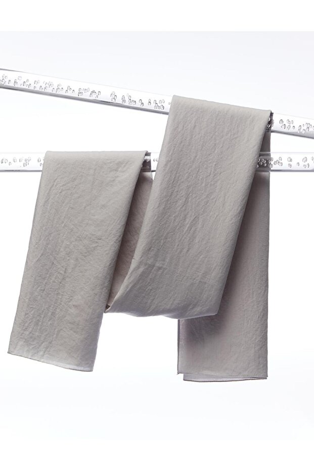 Soft Krash Şal Gri - 1