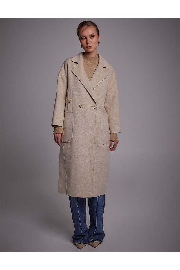 Premium Wool Coat with Deep Pockets - 8