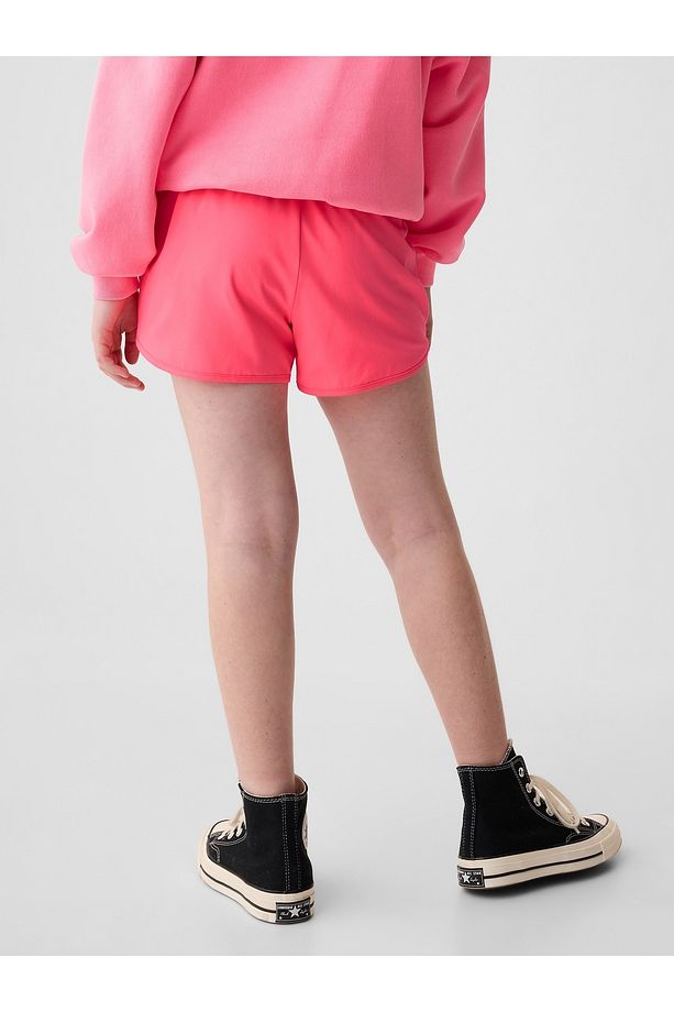Kız Çocuk Pembe Astarlı Running Şort - 5