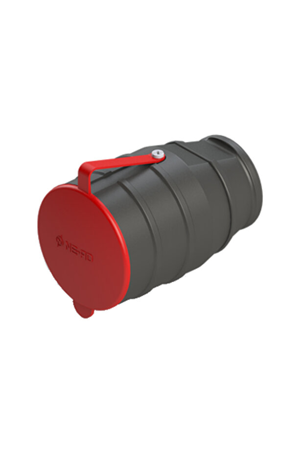 Nead 3X25 a Rubber Three-Phase Female Plug Socket
