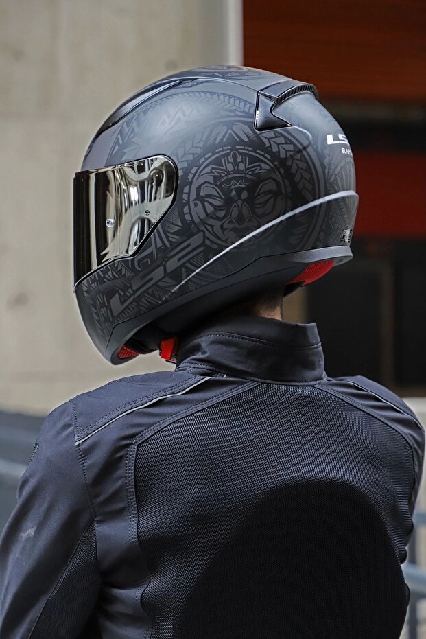Rapid 2 Takaroa Mat Siyah Kask - 7
