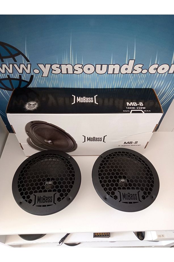 20cm Midrange - Mb8 250w 100rms Midrange 20cm - 1