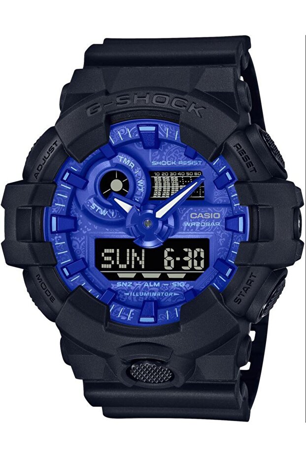 G-shock Ga-700 Orijinal Siyah Silikon Kordon - 3