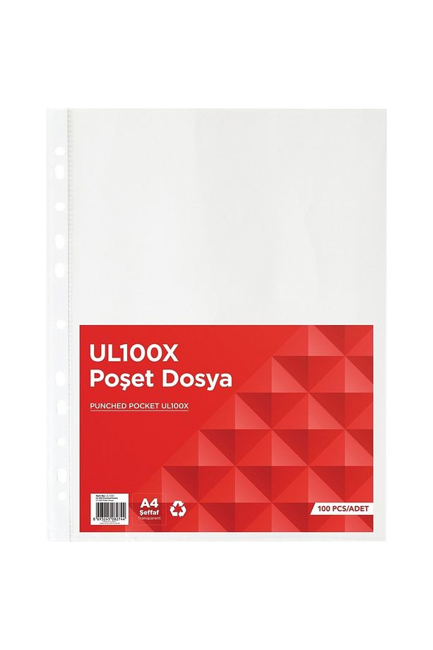Ul100x A4 Poşet Dosya 100 Lü - 1