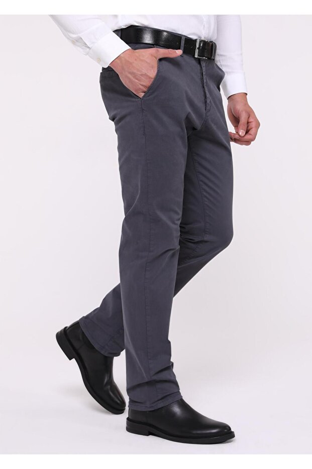 High Quality Men's Chino Pants - High Waist, Lycra, Regular Fit, Pocket C336