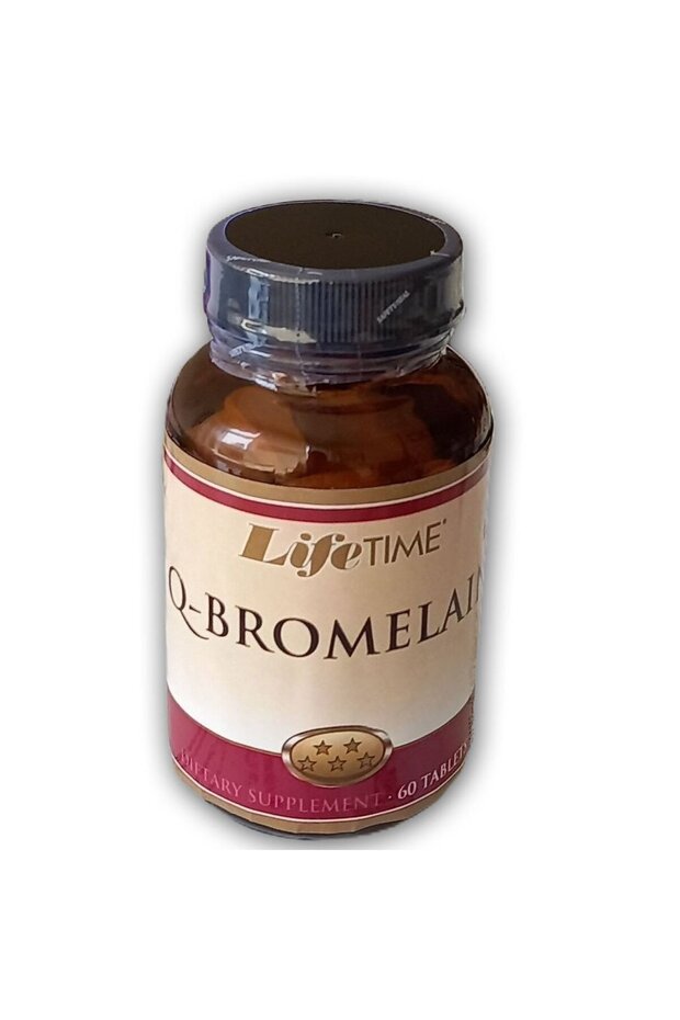 Life Time Q-Bromelain 60 Tablet