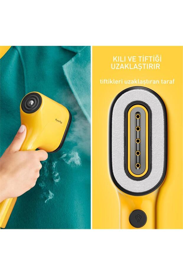 DT2026 Pure Pop Sarı Buharlı Düzleştirici Ütü - 7
