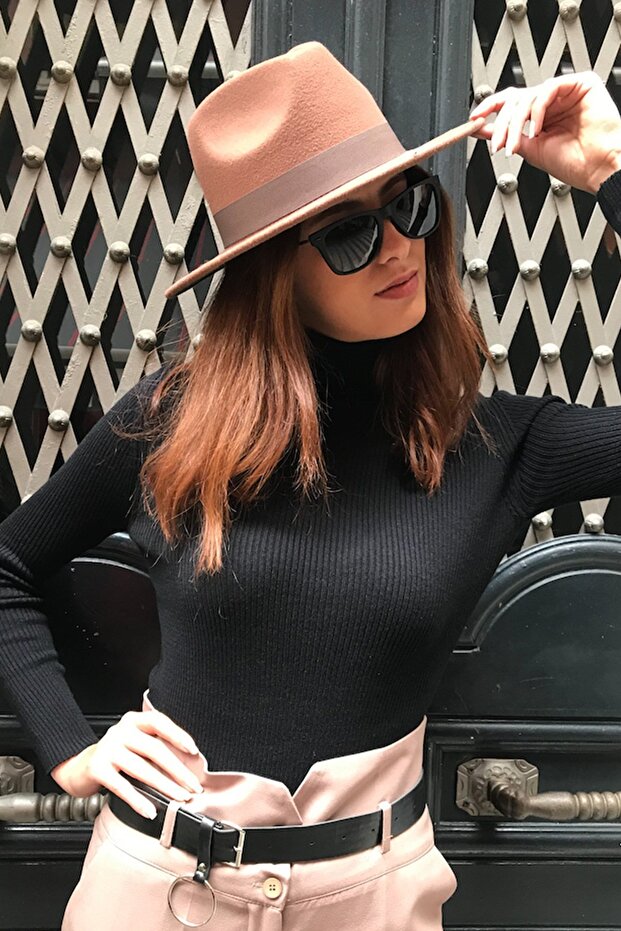 Camel Fedora Hat - 2