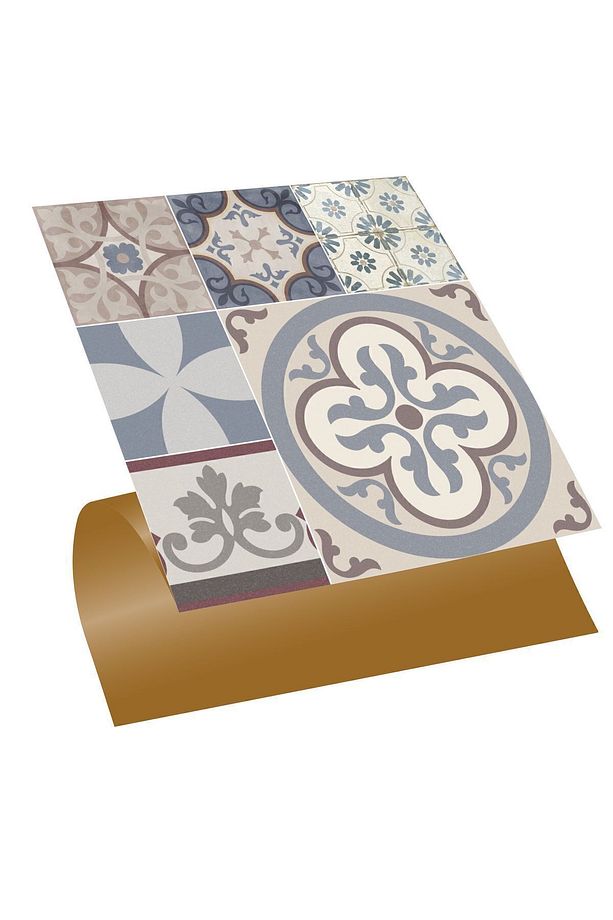 Kendinden Yapışkanlı Alaska Desenli Pvc Karo 30x30 Cm (4 ADET) 0,36 M2 - 1