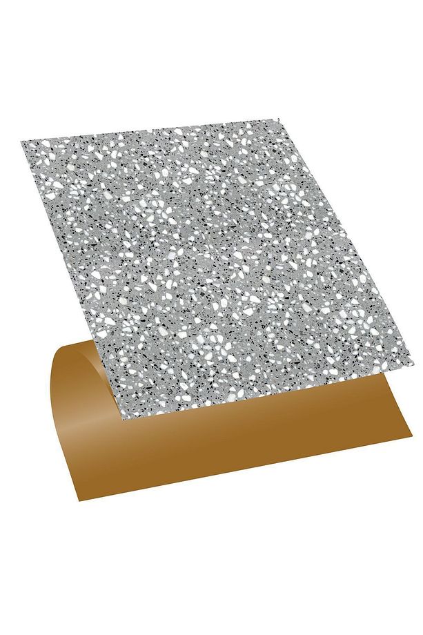 Kendinden Yapışkanlı Kesilebilir Zemin Kaplama Terrazzo Desenli Pvc Karo 30x30 Cm (4 ADET) 0,36 M2 - 1