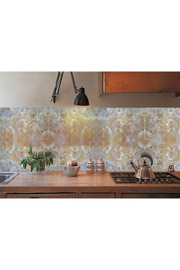 Kendinden Yapışkanlı Cappuccino Desenli Pvc Panel 41x62 Cm (4 Adet) 1 M² - 4