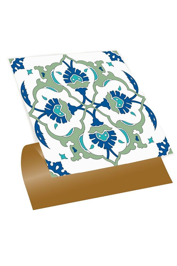 Kendinden Yapışkanlı Banyo Mutfak Kaplama Çini 01 Desenli Pvc Karo 30x30 Cm (11 ADET) 1 M2 - 1