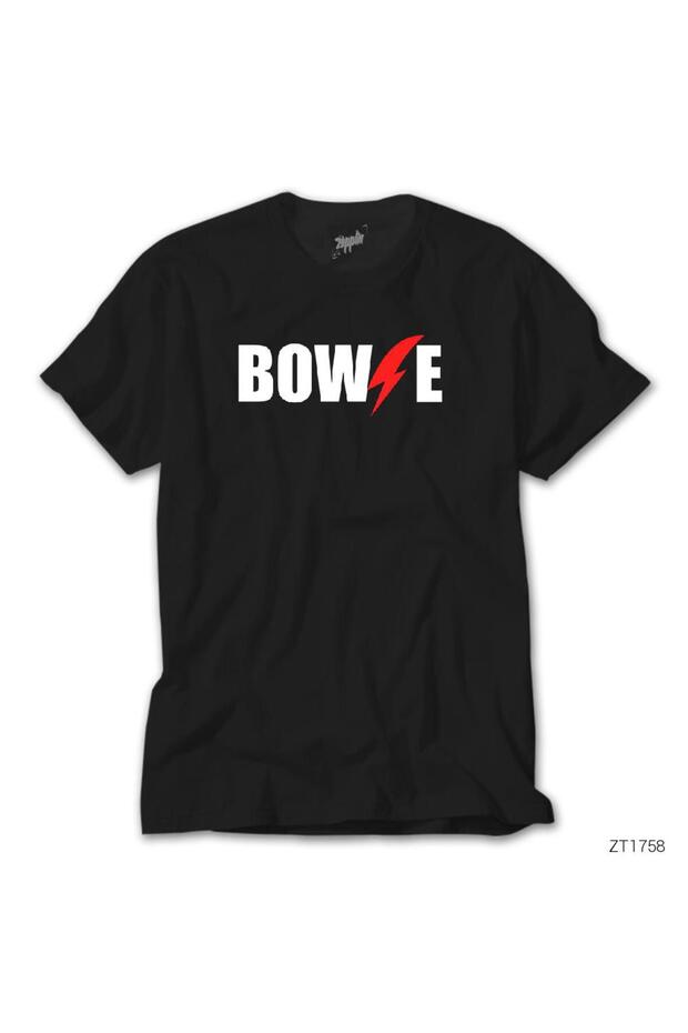 David Bowie Logo Black T-Shirt
