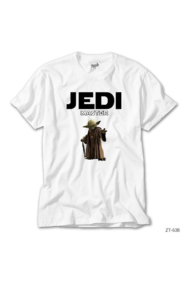 Star Wars Yoda Jedi Master White T-Shirt