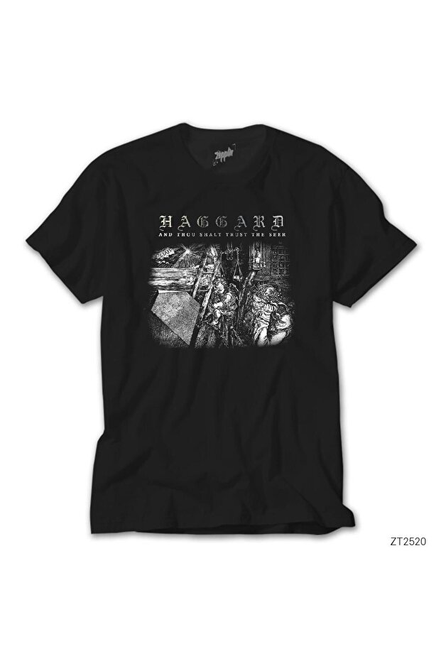 Haggard And Thou Shalt Black T-Shirt