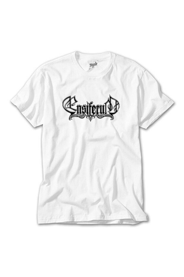 Ensiferum Logo White T-Shirt