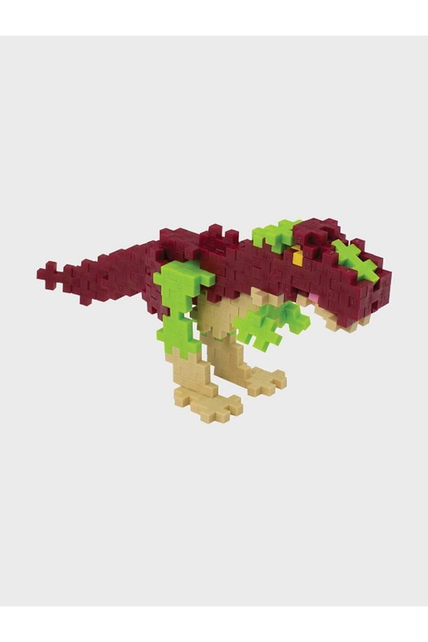 Plus - Plus Minecraft Temalı Silindir Kutuda T - Rex Dinazor Lego Yapı Oyuncağı ( 100 Parça ) 4200 - 3