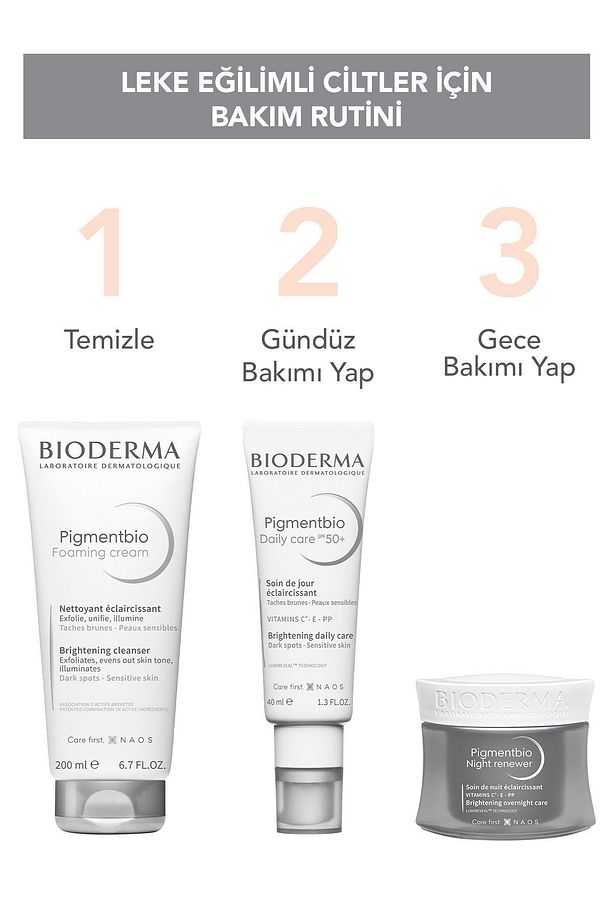 Pigmentbio Foaming Cream 200 ml + Bioderma Pigmentbio Daily Care SPF50 40 ml - 4