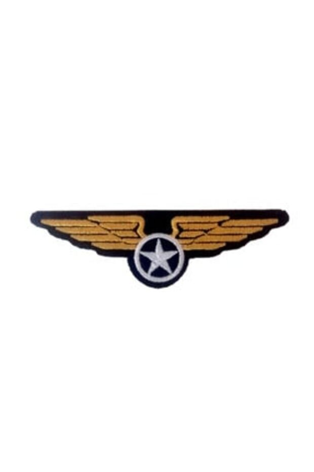 Std Hanging Crest Veil - Denim Patch 2 Classic (Single) - 1