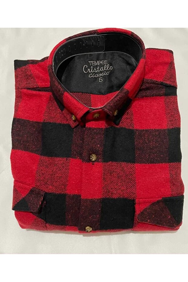 Oduncu Gömlek, Çift Kapaklı Cepli - 1